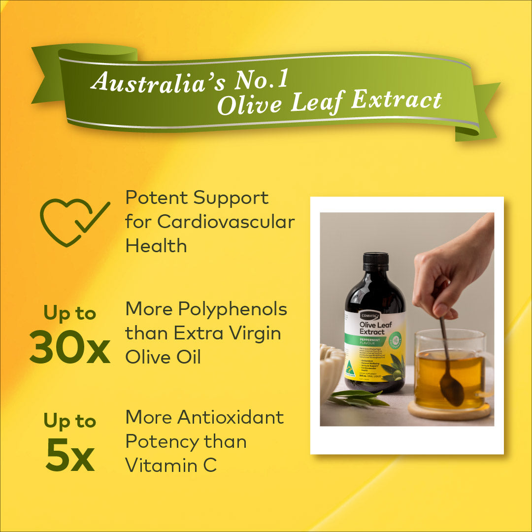 Olive Leaf Extract - Peppermint Flavour, 500ml