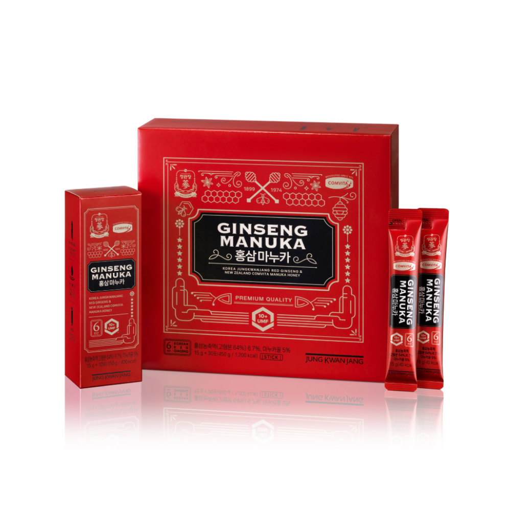 Comvita x JKJ Red Ginseng Manuka Honey, 30 Sachets – HoneyWorld
