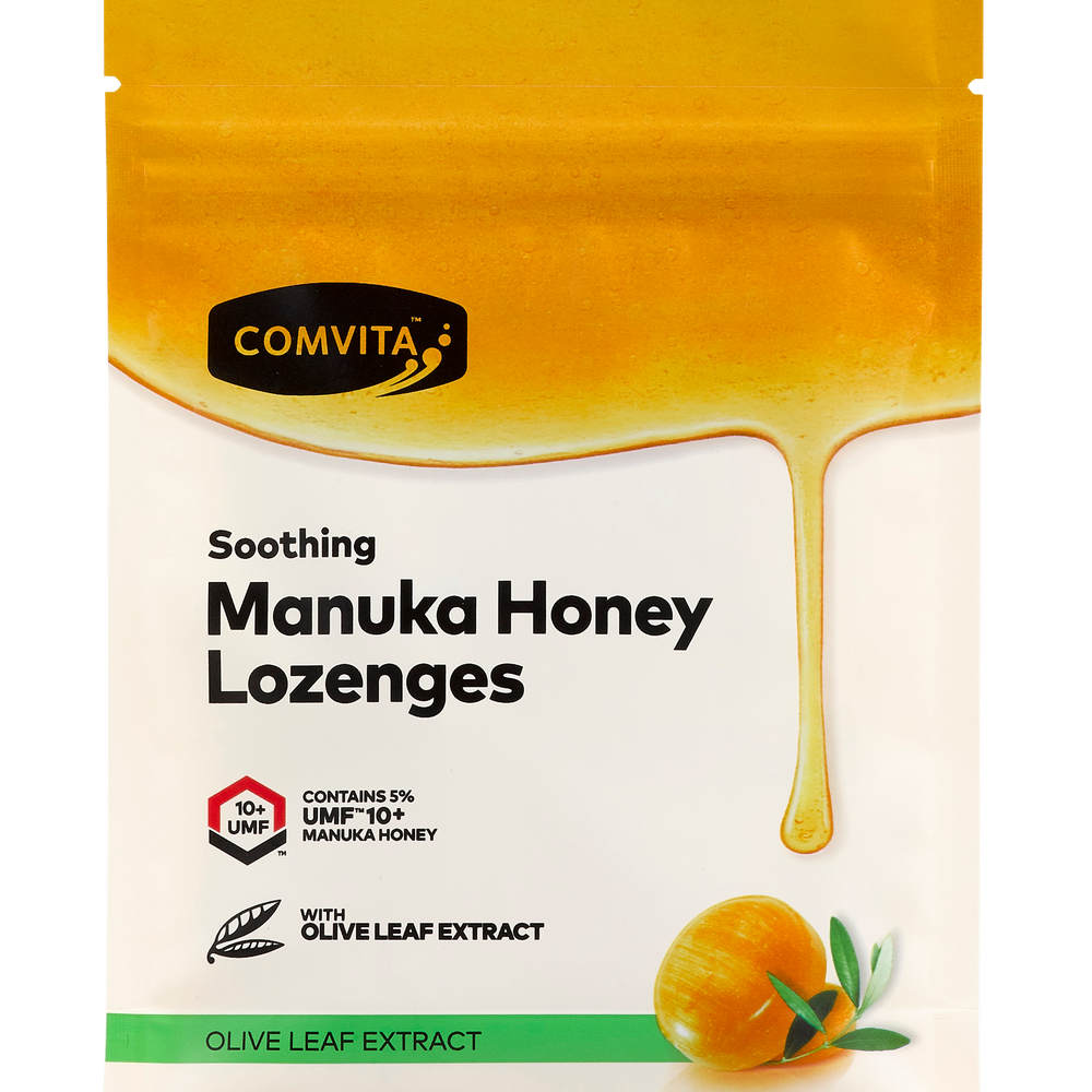 
                  
                    Manuka Honey Lozenges with Olive Leaf Extract
                  
                