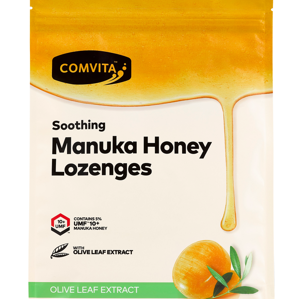 
                  
                    Manuka Honey Lozenges with Olive Leaf Extract
                  
                