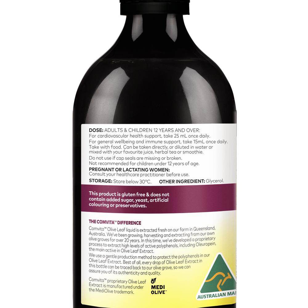 
                  
                    Olive Leaf Extract - Mixed Berry Flavour, 500ml
                  
                