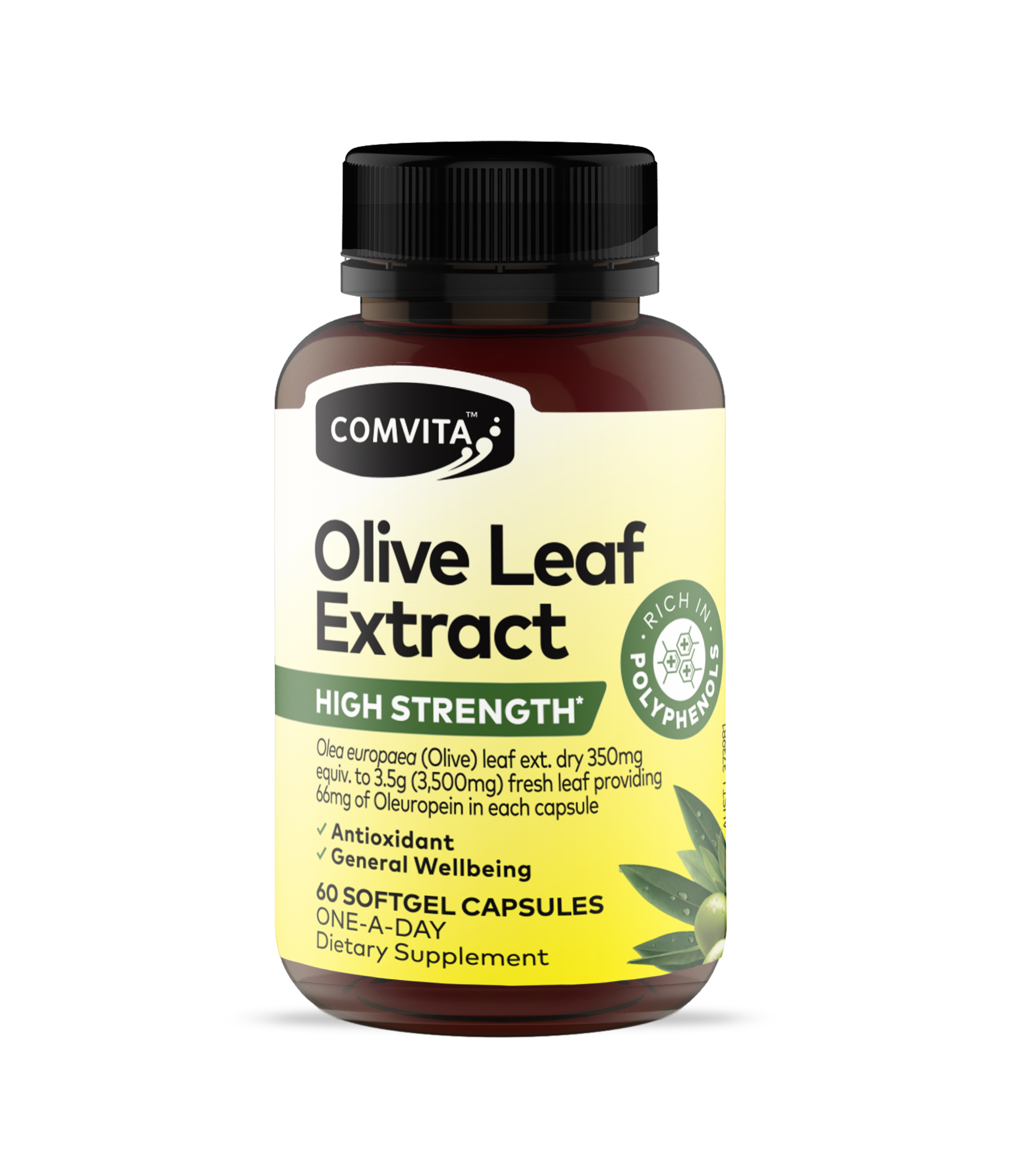 Olive Leaf Extract High Strength Capsules 60s – HoneyWorld