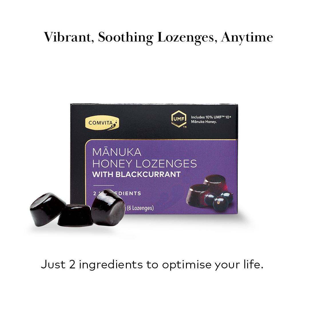 UMF™ 10+ Manuka Honey Lozenges - Blackcurrant – HoneyWorld