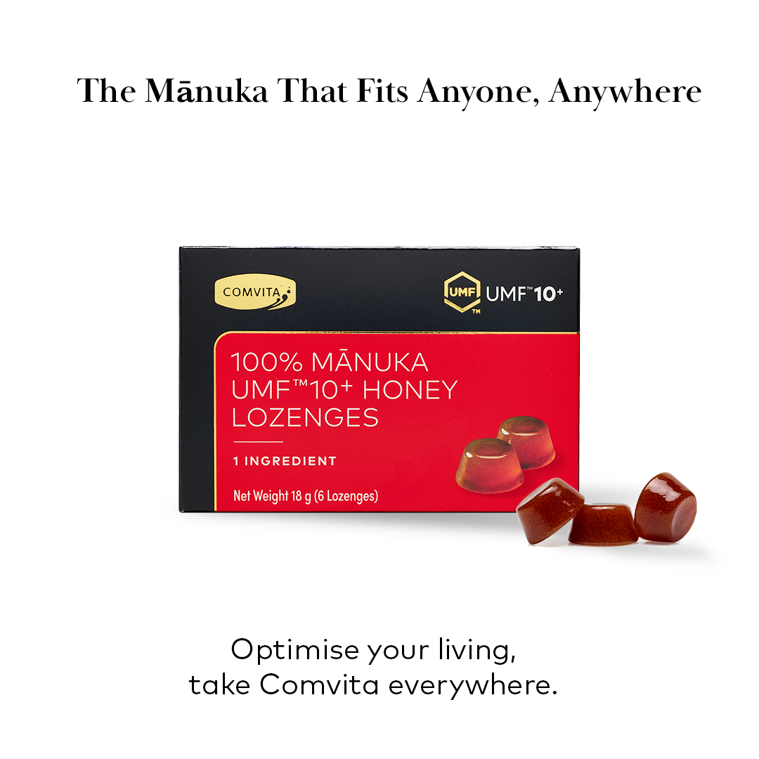 
                  
                    UMFâ„¢ 10+ 100% Pure Manuka Honey Lozenges
                  
                