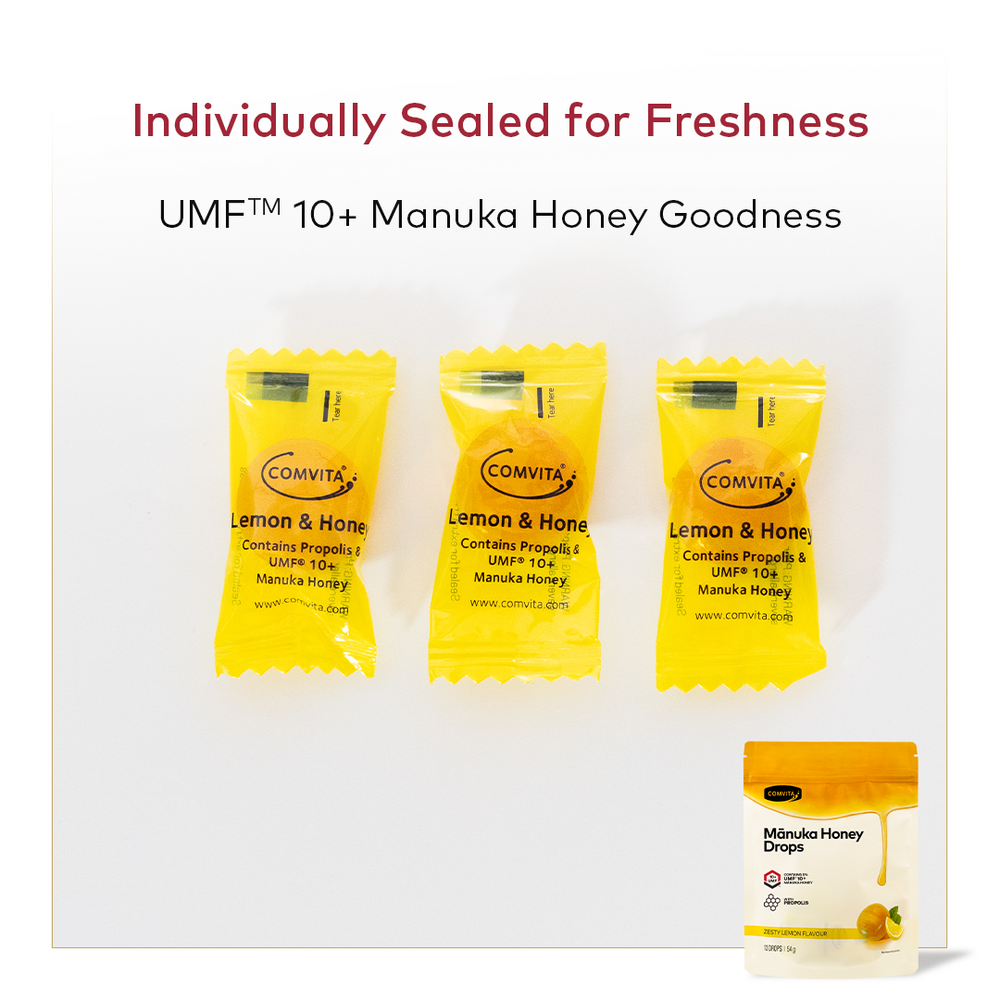 
                  
                    Comvita Manuka Honey Lozenges - Lemon & Honey, 12 Lozenges
                  
                