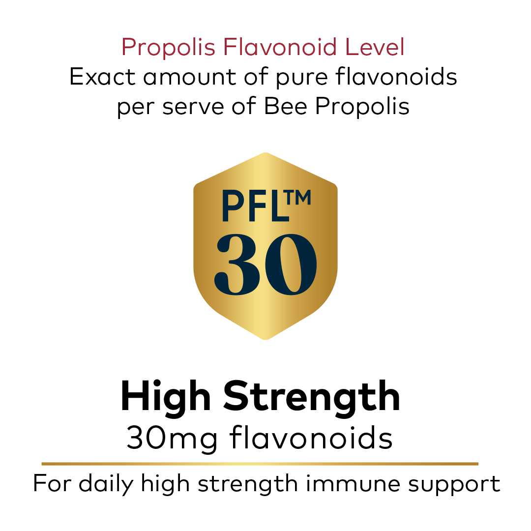 
                  
                    Immune Bee™ Propolis PFL™ 30 High Strength Veg Caps
                  
                