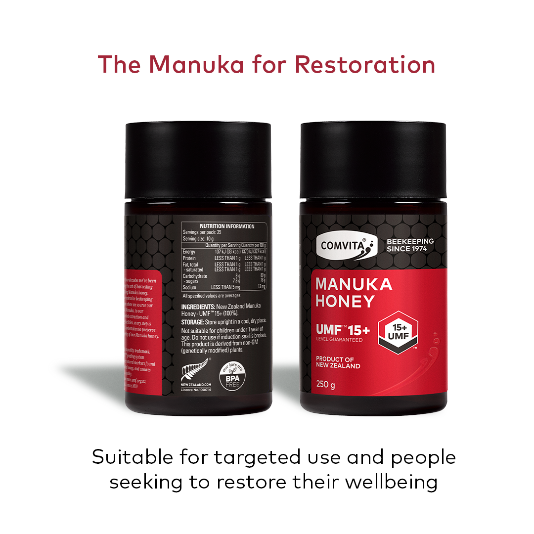 UMF™ 15+ Manuka Honey 250g – HoneyWorld