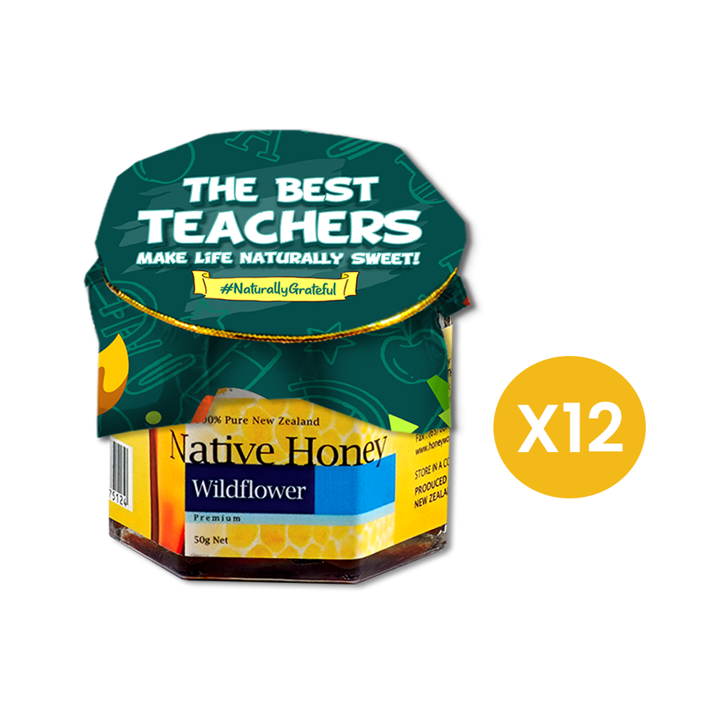 Native Wildflower Honey 50g [Pack of 12]