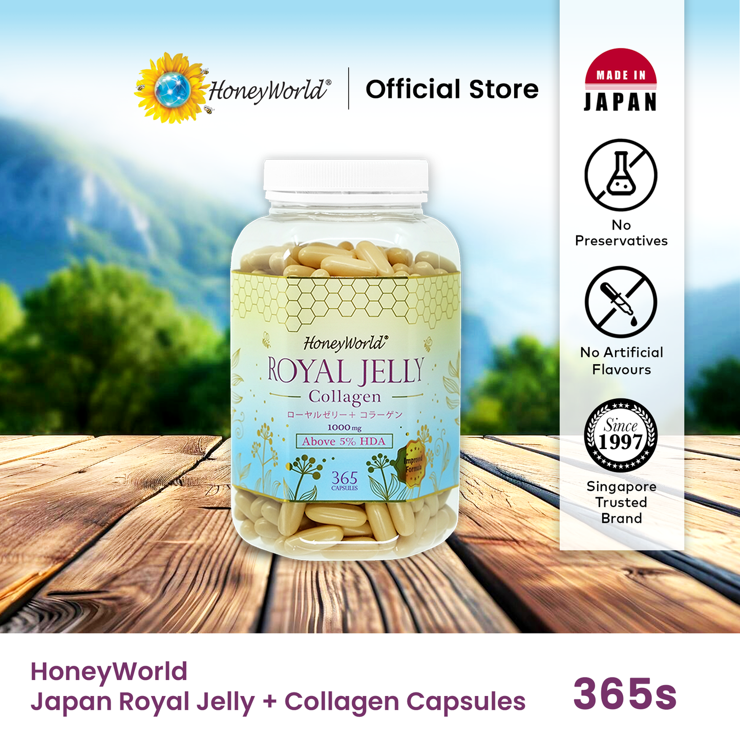 
                  
                    Japan Royal Jelly + Collagen Capsules
                  
                