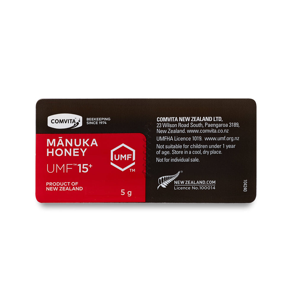 
                  
                    UMFâ„¢ 15+ Manuka Honey Snap Pack 12s (5gx12)
                  
                