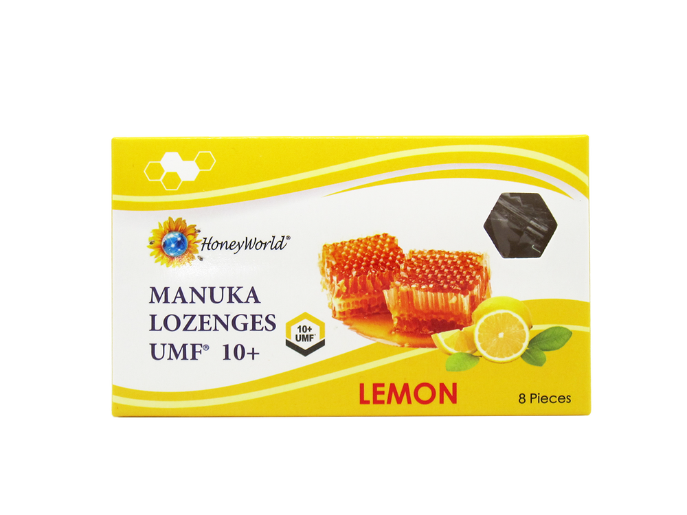 UMF™ 10+ Manuka Honey Lemon Lozenges, 8pcs