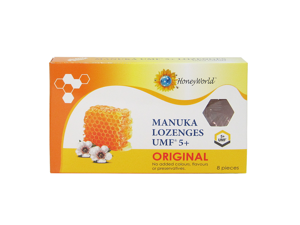 
                  
                    UMF™ 5+ Manuka Honey Lozenges, 8 pcs
                  
                