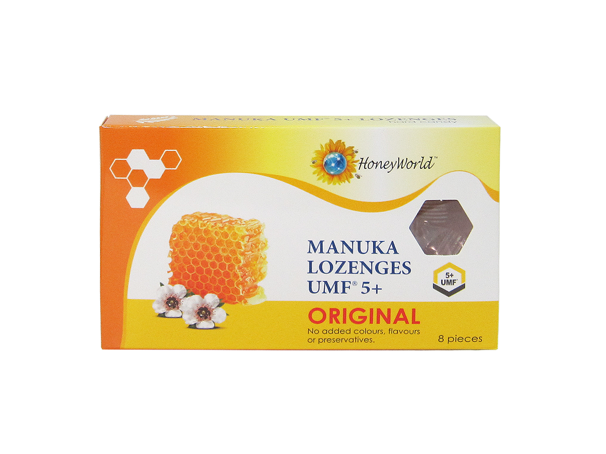 
                  
                    UMF™ 5+ Manuka Honey Lozenges, 8 pcs
                  
                