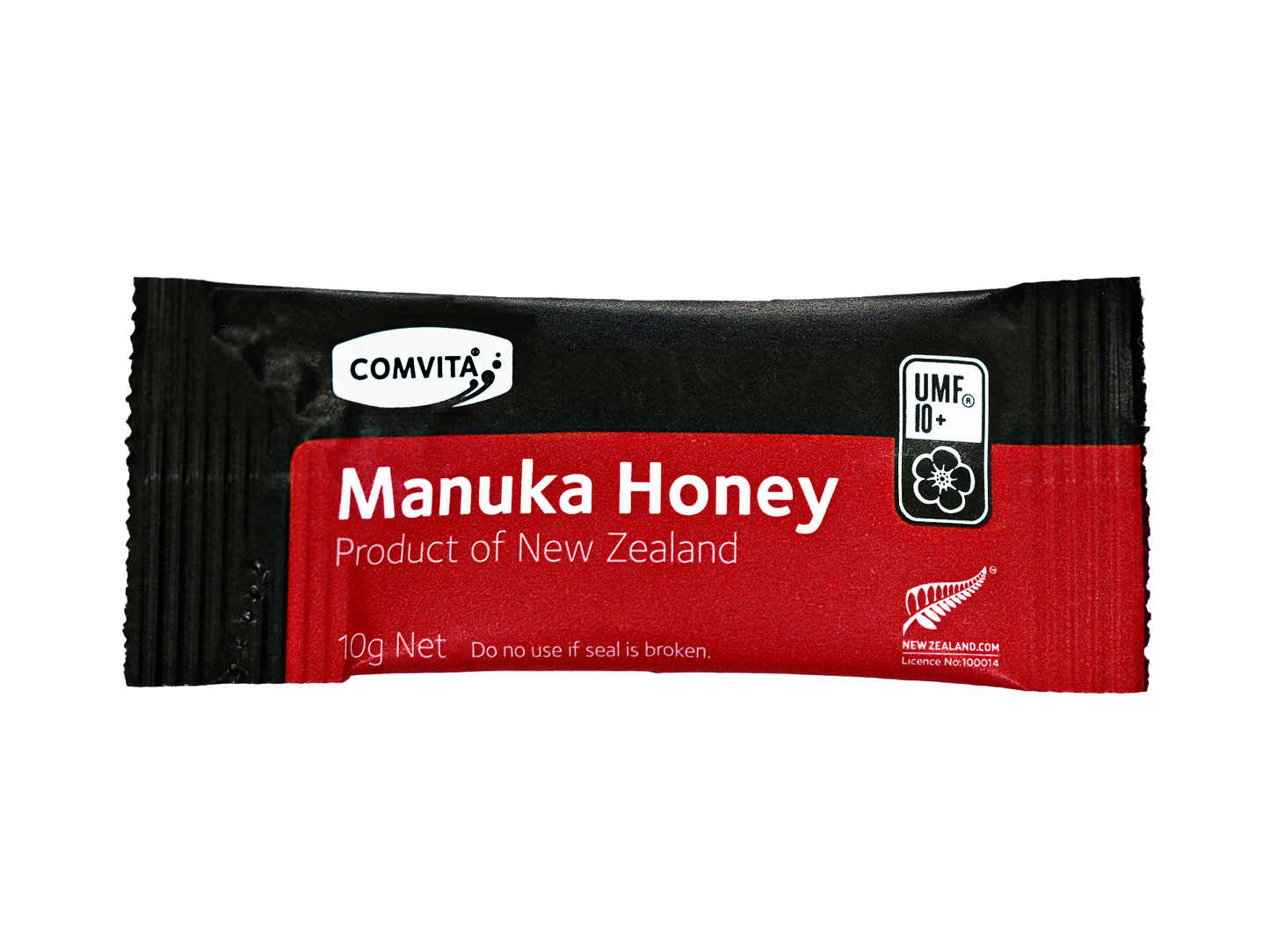 
                  
                    UMF™ 10+ Manuka Honey, 12 sachets.
                  
                