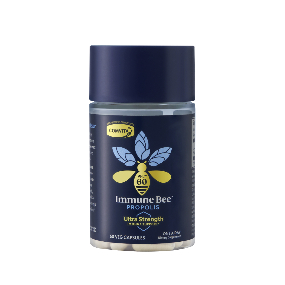 Immune Bee™ Propolis PFL™ 60 Ultra Strength 60 Veg Caps
