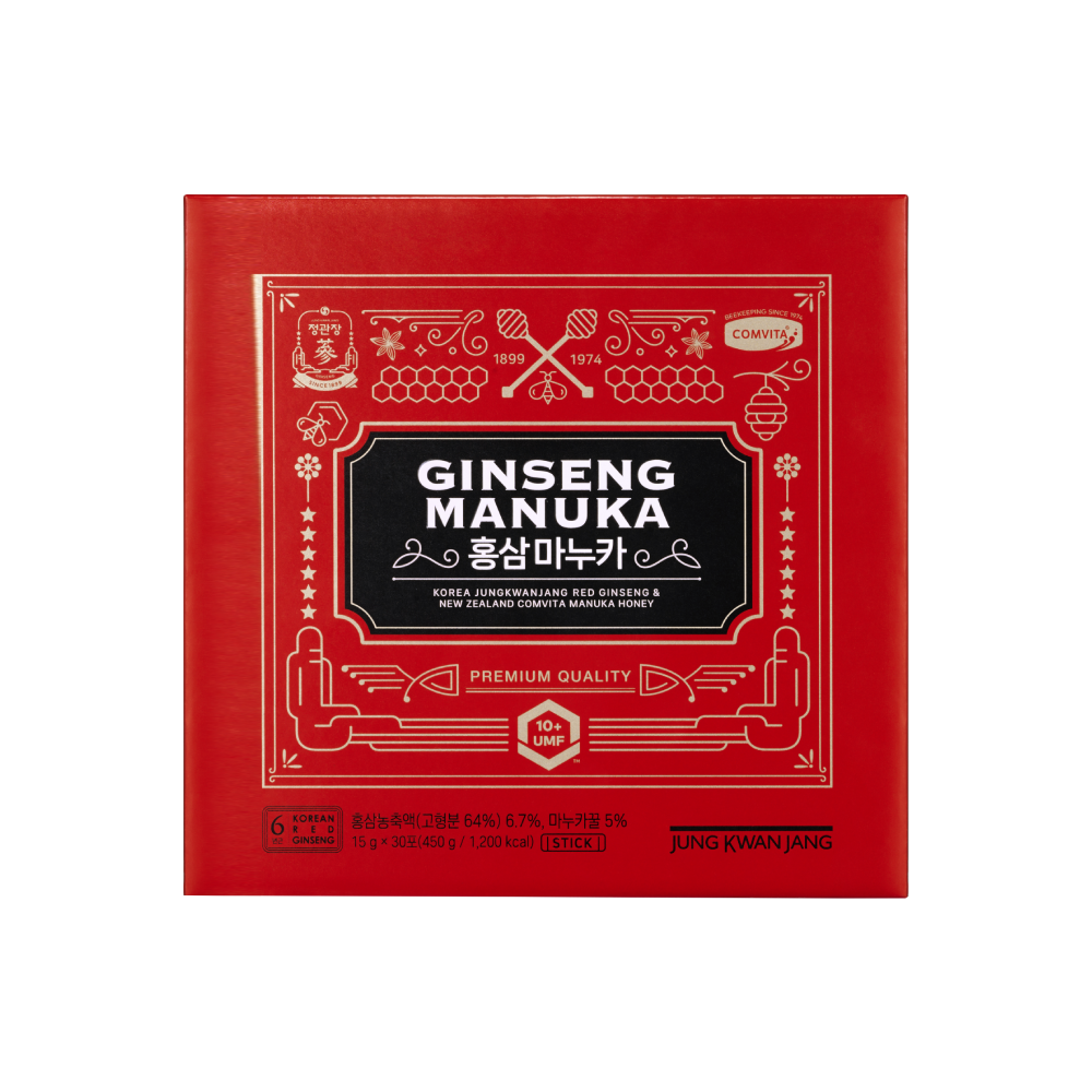 
                  
                    Comvita x JKJ Red Ginseng Manuka Honey, 30 Sachets
                  
                